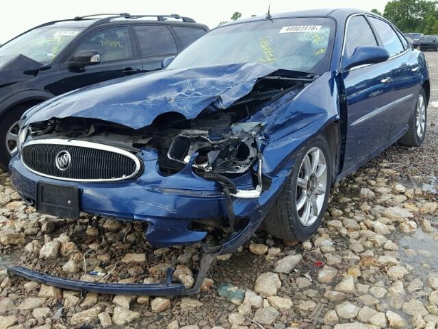 2G4WE537451227524 - 2005 BUICK LACROSSE C BLUE photo 2