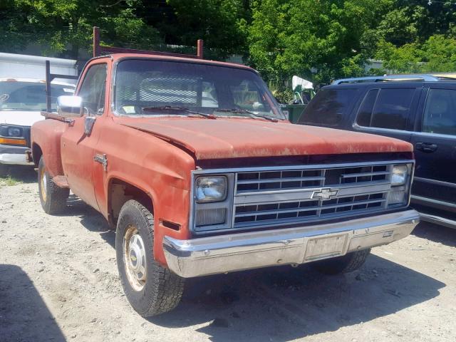 1GCGC34M2GJ110170 - 1986 CHEVROLET C30 RED photo 1