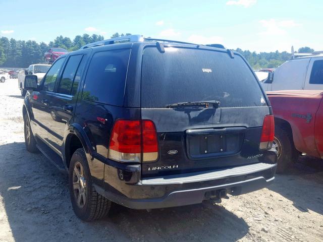 5LMEU88H75ZJ33644 - 2005 LINCOLN AVIATOR Qara foto 3