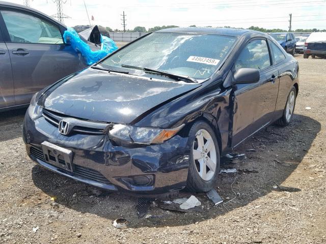 2HGFG12998H553049 - 2008 HONDA CIVIC EXL 黑色 照片 2