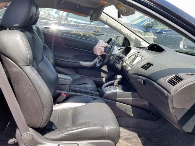 2HGFG12998H553049 - 2008 HONDA CIVIC EXL 黑色 照片 5