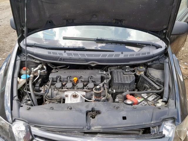 2HGFG12998H553049 - 2008 HONDA CIVIC EXL 黑色 照片 7