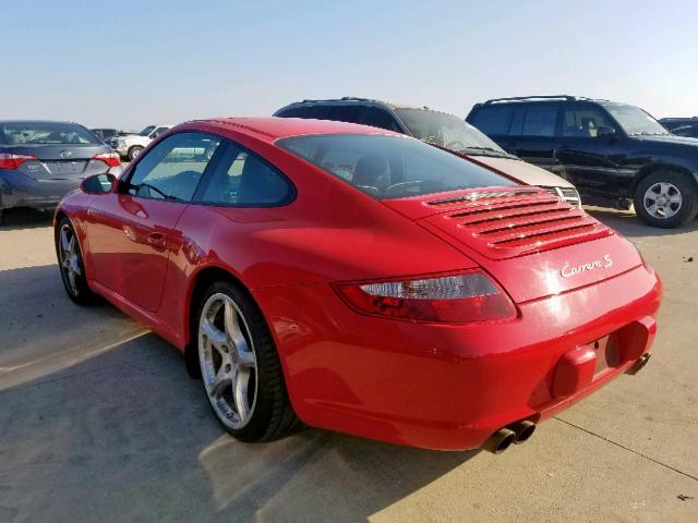 WP0AB29998S730758 - 2008 PORSCHE 911 CARRER RED photo 3