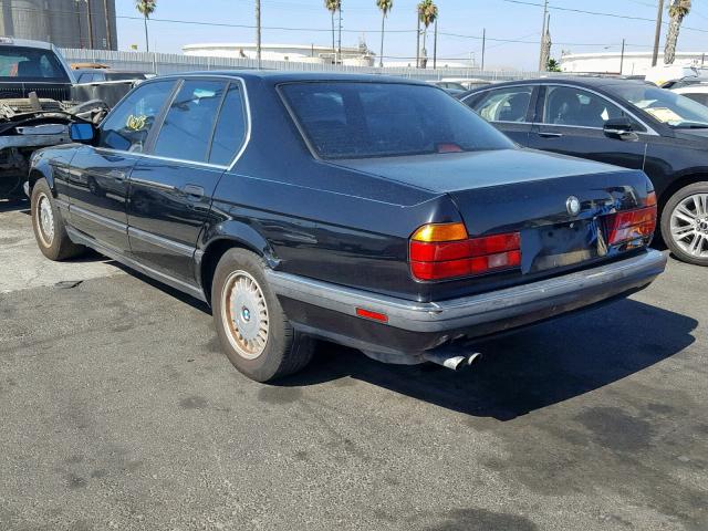 WBAGB4316NDB69380 - 1992 BMW 735 I AUTO BLACK photo 3