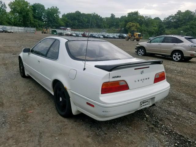 JH4KA8276RC003221 - 1994 ACURA LEGEND LS WHITE photo 3