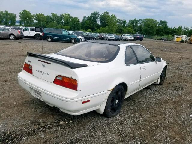 JH4KA8276RC003221 - 1994 ACURA LEGEND LS WHITE photo 4