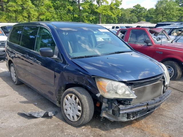 5FNRL38208B069323 - 2008 HONDA ODYSSEY LX BLUE photo 1