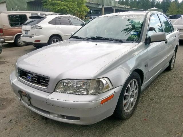 YV1VS27513F001201 - 2003 VOLVO S40 1.9T SILVER photo 2