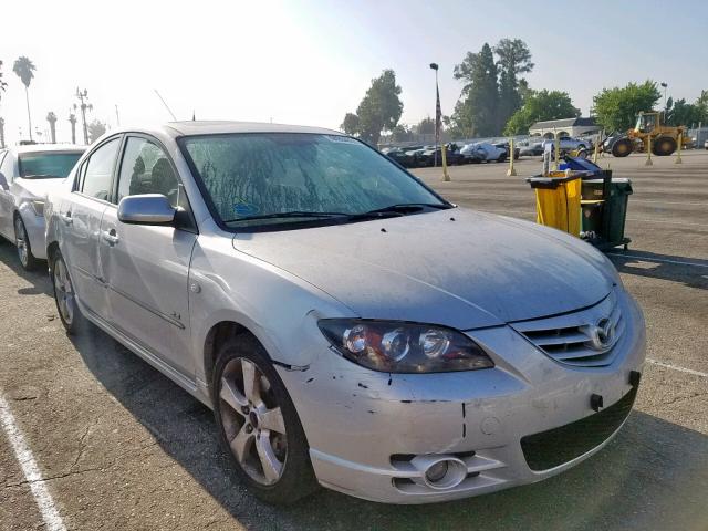 JM1BK323141202518 - 2004 MAZDA 3 S GRAY photo 1