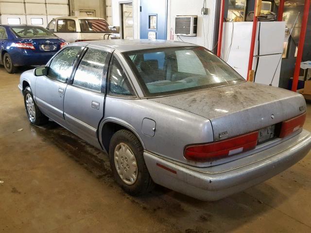 2G4WB52K5T1510896 - 1996 BUICK REGAL CUST BLUE photo 3