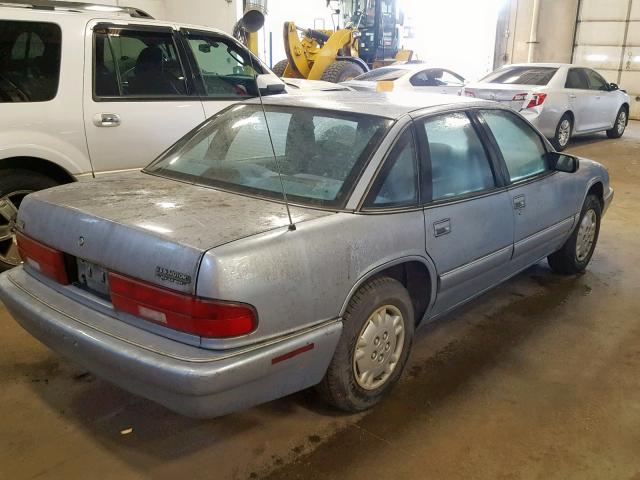 2G4WB52K5T1510896 - 1996 BUICK REGAL CUST BLUE photo 4