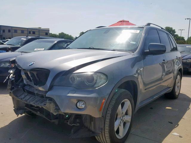 4USFE43557LY78469 - 2007 BMW X5 3.0I GRAY photo 2