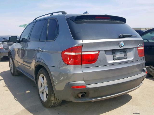 4USFE43557LY78469 - 2007 BMW X5 3.0I GRAY photo 3