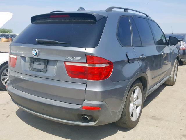 4USFE43557LY78469 - 2007 BMW X5 3.0I GRAY photo 4