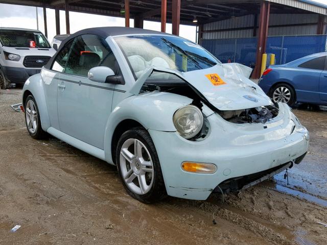 3VWCD31Y04M345326 - 2004 VOLKSWAGEN NEW BEETLE ლურჯი ფოტო 1