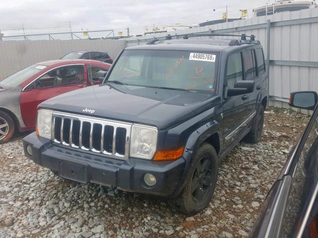 1J8HG58N76C303255 - 2006 JEEP COMMANDER 蓝色 照片 2