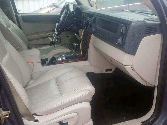 1J8HG58N76C303255 - 2006 JEEP COMMANDER 蓝色 照片 5