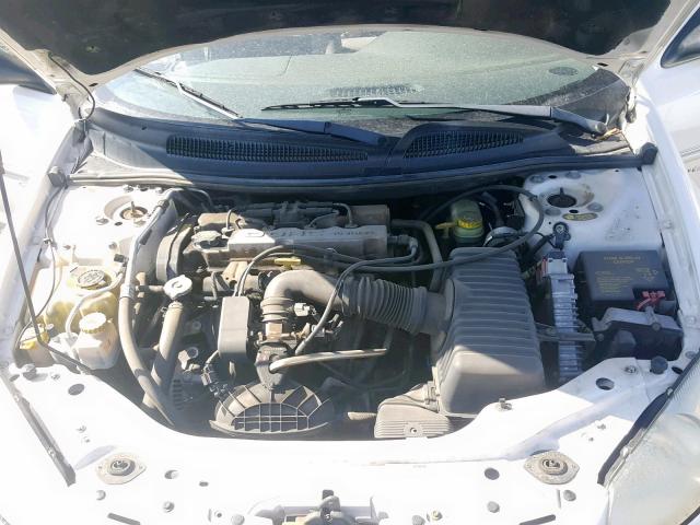 1B3EJ46XX1N615708 - 2001 DODGE STRATUS SE WHITE photo 7