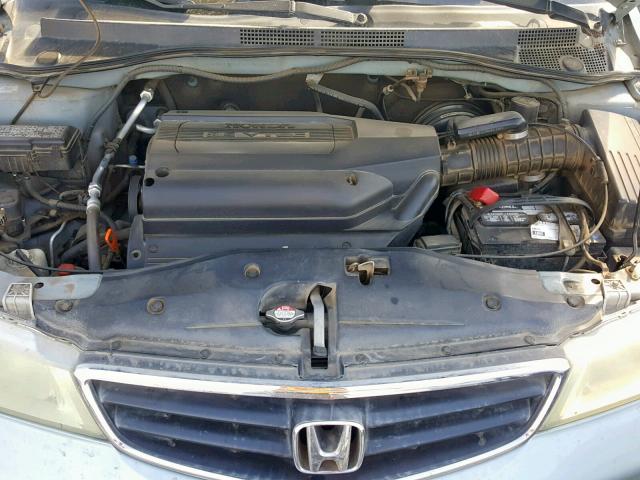 5FNRL185X3B146254 - 2003 HONDA ODYSSEY LX TEAL photo 7