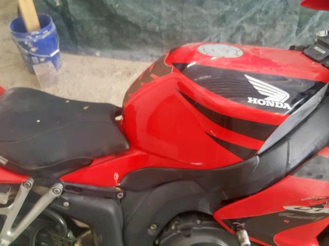 JH2SC57027M307912 - 2007 HONDA CBR1000 RR RED photo 5