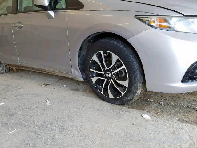 19XFB2F90DE012541 - 2013 HONDA CIVIC EXL 银色 照片 9