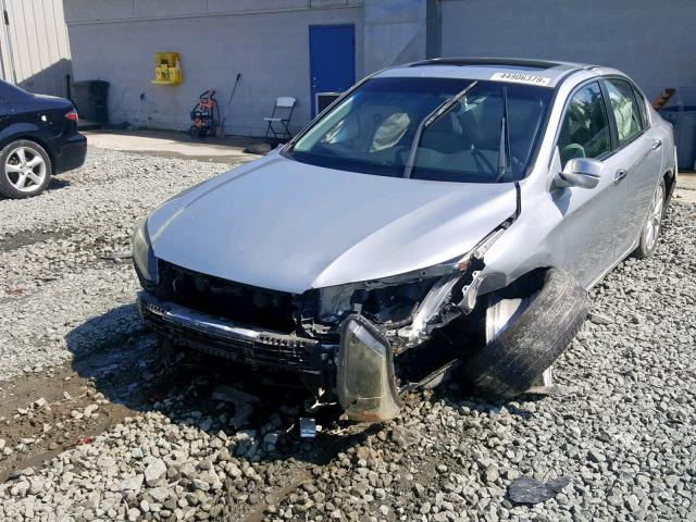 1HGCR2F73DA055398 - 2013 HONDA ACCORD EX SILVER photo 9