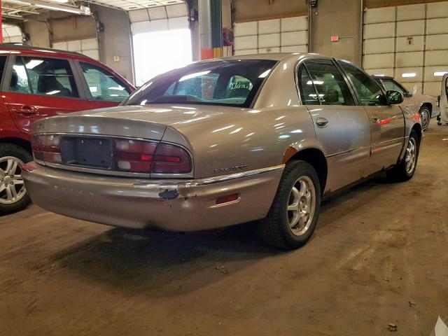 1G4CW54K7Y4249447 - 2000 BUICK PARK AVENU BEIGE photo 4