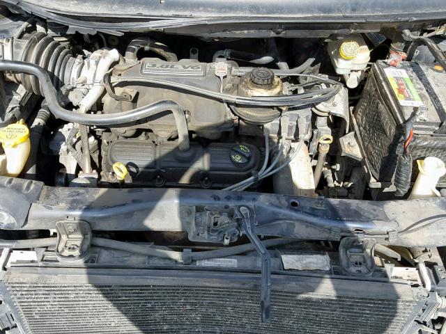 2A4GP54L17R160300 - 2007 CHRYSLER TOWN & COU BLUE photo 7