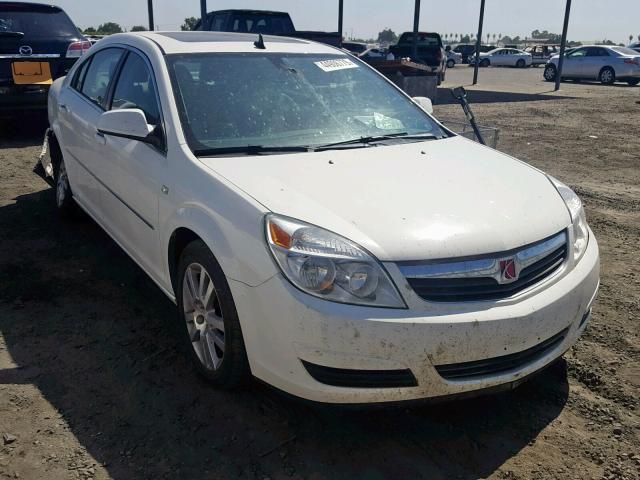 1G8ZS57N28F106193 - 2008 SATURN AURA XE WHITE photo 1