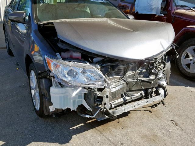 4T1BD1FK5CU047528 - 2012 TOYOTA CAMRY HYBR GRAY photo 9