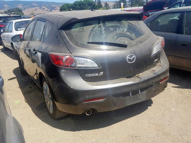 JM1BL1H66A1241359 - 2010 MAZDA 3 S CHARCOAL photo 3