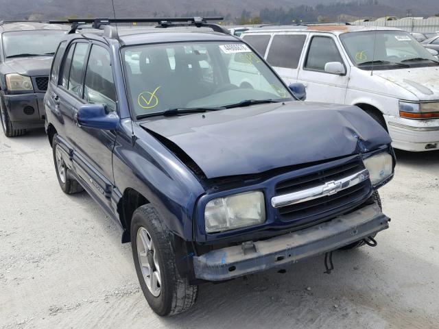 2CNBE634436905439 - 2003 CHEVROLET TRACKER LT BLUE photo 1