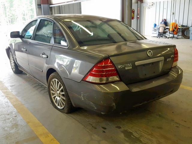 1MEHM43155G606295 - 2005 MERCURY MONTEGO PR ნაცრისფერი ფოტო 3