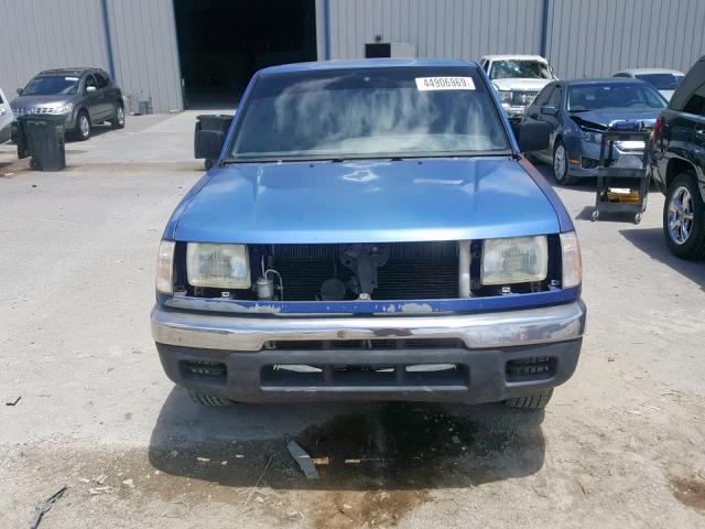 1N6DD21S1WC338321 - 1998 NISSAN FRONTIER X BLUE photo 9