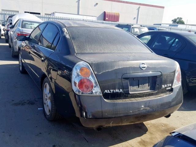 1N4BL11D53C198414 - 2003 NISSAN ALTIMA SE BLACK photo 3