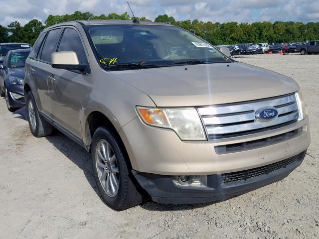 2FMDK48CX7BA71373 - 2007 FORD EDGE SEL BEIGE photo 1