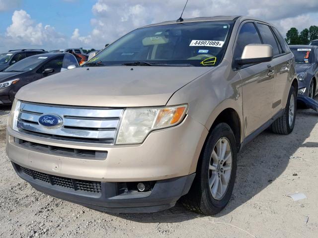 2FMDK48CX7BA71373 - 2007 FORD EDGE SEL BEIGE photo 2