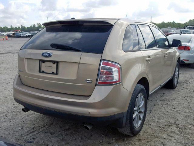 2FMDK48CX7BA71373 - 2007 FORD EDGE SEL BEIGE photo 4