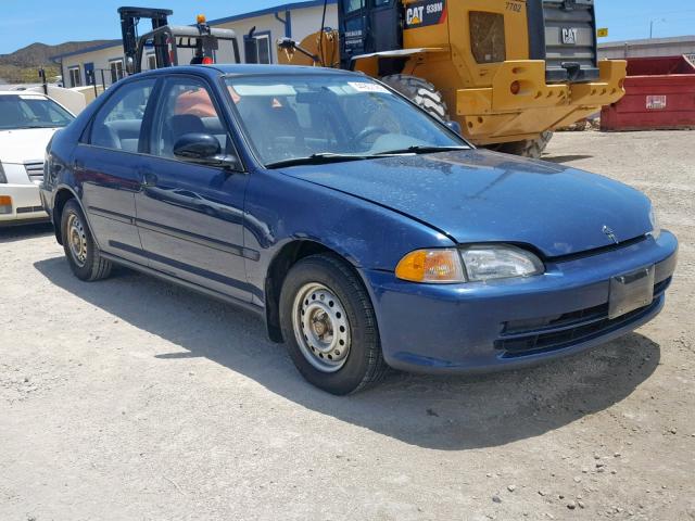 1HGEG8648SL056927 - 1995 HONDA CIVIC DX BLUE photo 1