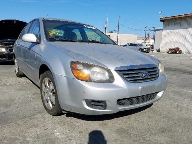 KNAFE222595638876 - 2009 KIA SPECTRA EX SILVER photo 1