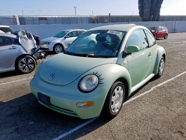 3VWBC21C3XM452226 - 1999 VOLKSWAGEN NEW BEETLE Yaşıl foto 2