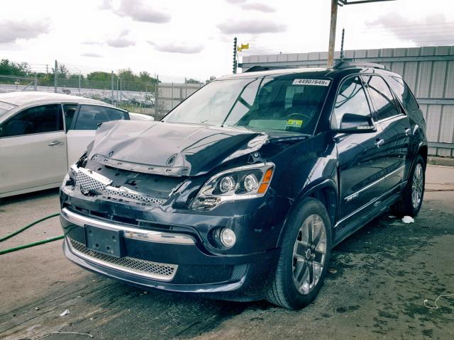 1GKKVTED5BJ363242 - 2011 GMC ACADIA DEN BLACK photo 2