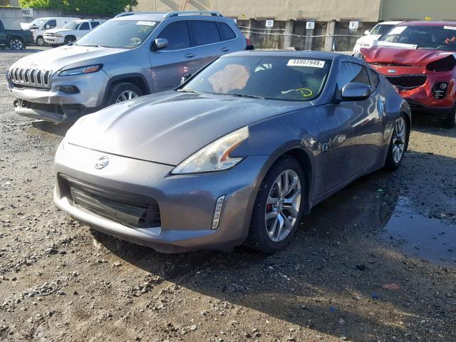 JN1AZ4EH6DM880431 - 2013 NISSAN 370Z BASE GRAY photo 2