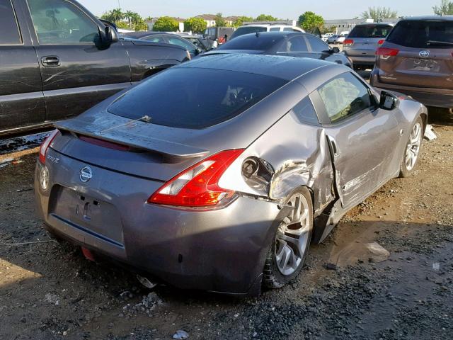 JN1AZ4EH6DM880431 - 2013 NISSAN 370Z BASE GRAY photo 4