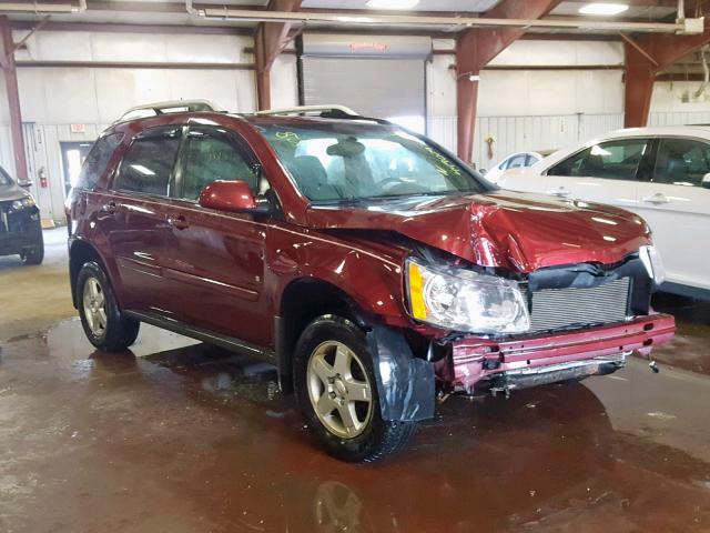 2CKDL33F596253998 - 2009 PONTIAC TORRENT BURGUNDY photo 1