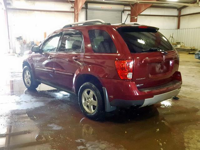 2CKDL33F596253998 - 2009 PONTIAC TORRENT BURGUNDY photo 3