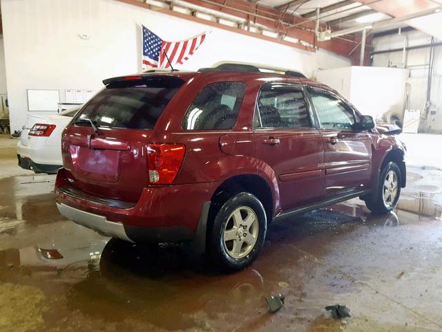 2CKDL33F596253998 - 2009 PONTIAC TORRENT BURGUNDY photo 4