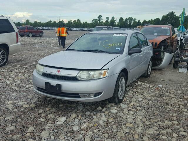 1G8AL52FX4Z160134 - 2004 SATURN ION LEVEL SILVER photo 2