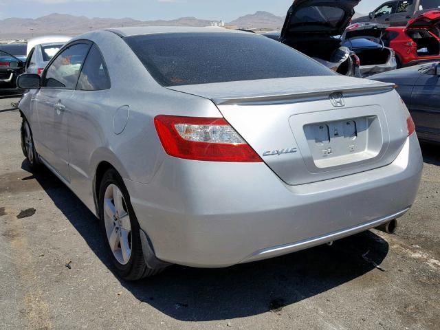 2HGFG12918H505223 - 2008 HONDA CIVIC EXL 银色 照片 3