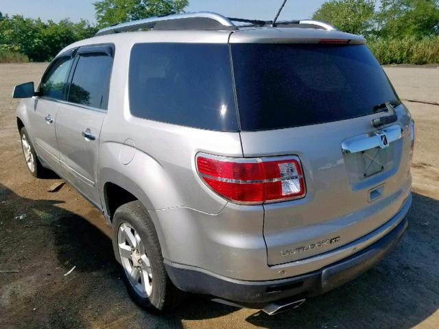 5GZEV23717J161729 - 2007 SATURN OUTLOOK XR ვერცხლისფერი ფოტო 3